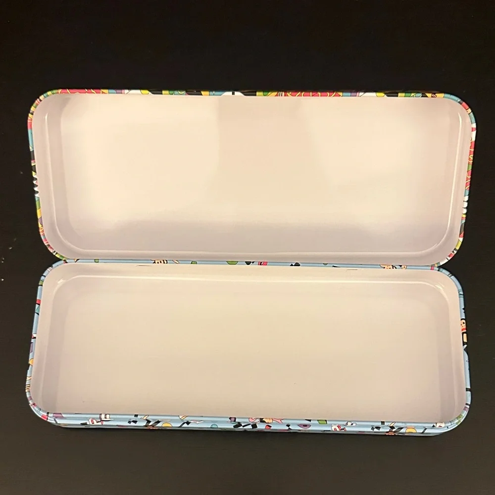 Paul Frank Multicolor Julius Geometric Metal Pencil Case